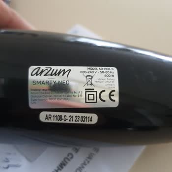 Sıfır Arzum Blender Seti Üretim Hatası Olan Ürün Kullanıcı Hatası