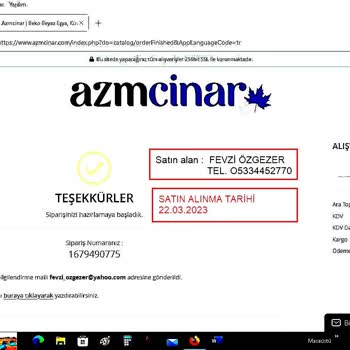 Beko Ürün Faturası Göndermiyor.