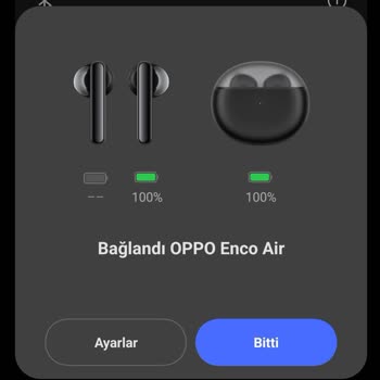 Oppo Sol Kulaklık Şarj Almıyor