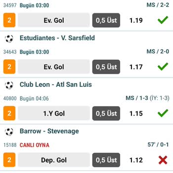 Nesine Kupon Kaybetti Gözükmesi