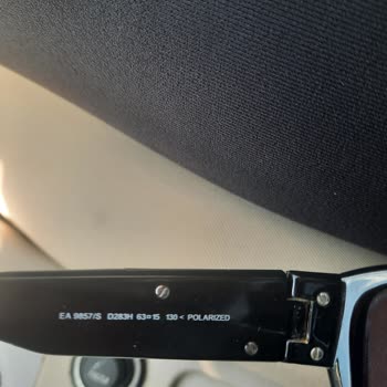 Emporio Armani Güneş Gözlüğü Camları Bozuldu