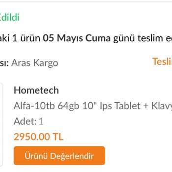 Trendyol Flaş İndirim İle 1 Hafta Önce Siparişi Oluşturdum Mağdur Edildim