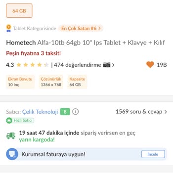 Trendyol Flaş İndirim İle 1 Hafta Önce Siparişi Oluşturdum Mağdur Edildim