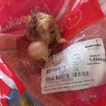 Keskinoğlu Temizlenmeyen Paket Tavuk