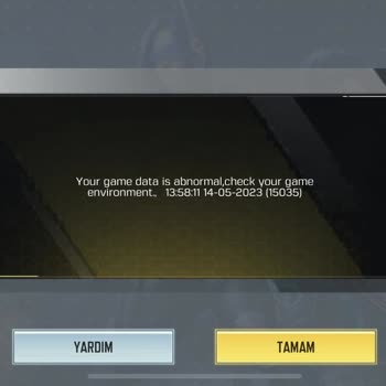Call Of Duty Mobile Giriş Hatası