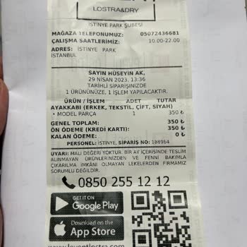 Levent Lostra Pişmanlığı, Bir Daha Asla!