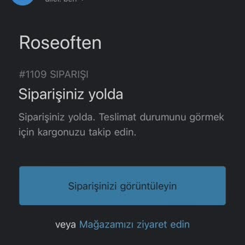 Roseoften Ürünümü Göndermiyor Cevap Alamıyorum