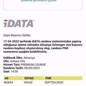 iData Yalan Ve Yanlış Beyan