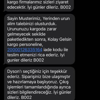 Dyson V10 Müşteri Hizmetleri Vasatlığı