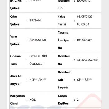 Aras Kargo Kargom Şubede Tutuluyor