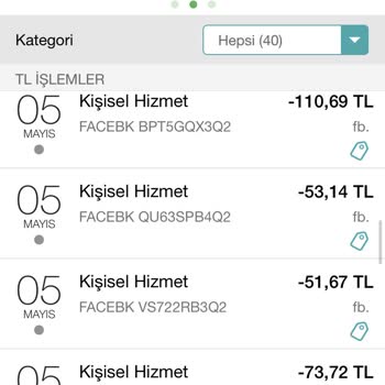 Garanti BBVA Paramı Korumuyor Bilgim Dışında Facebook'a Ödeme Yapılmış