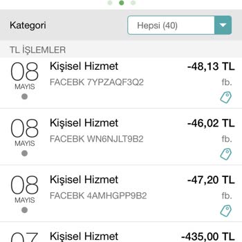 Garanti BBVA Paramı Korumuyor Bilgim Dışında Facebook'a Ödeme Yapılmış