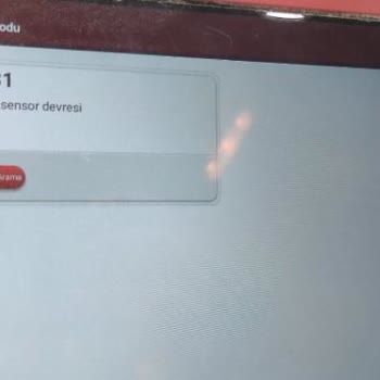 Renault Darbe Sensör Hatası