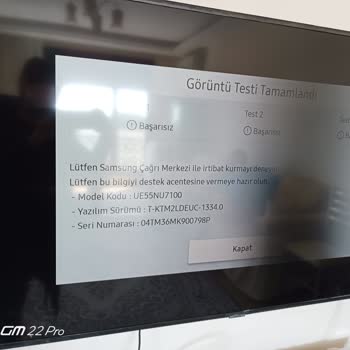 Samsung 4K TV Sorunu. Ekran Karardı Ve Açılmıyor