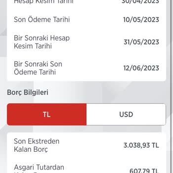 Ziraat Bankası Ekstre Borç Erteleme Hatası