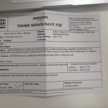 Teknosa'dan Sıfır Aldığım Xiaomi Telefon Açılmış Ve Garanti Dışı Çıktı