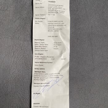 6 Aylık Profilo Derin Dondurucum Paslandı, Markanın İlgisizliği