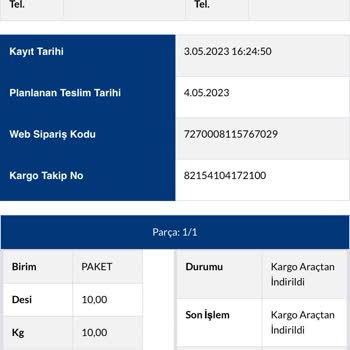 Sürat Kargo Darıca Şubesi Teslimat Sorunu