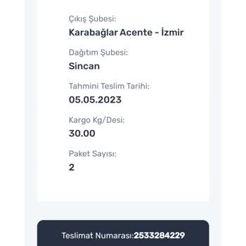 Sürat Kargo Kargoları Dağıtıma Çıkarmadan İade Ediyor.