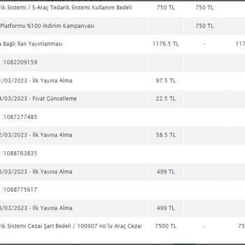 Sahibinden Tedarik Sistemi Araç İhalesi Cezası
