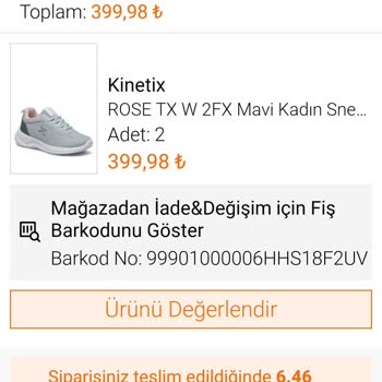 FLO Ayakkabı Firması İade Ödemesi Yapmaması