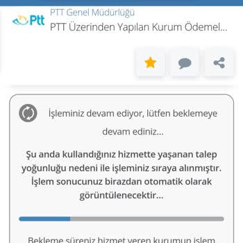 E-Devlet (Turkiye.gov.tr) PTT Kurum Ödemesi Eziyeti