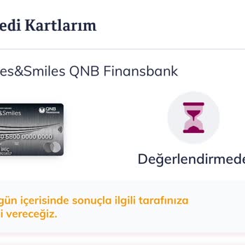 QNB Finansbank Kredi Kart Başvuru Değerlendirmesi
