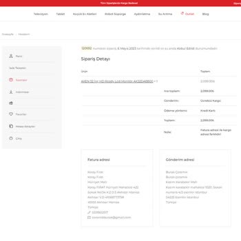 Sunny Atmaca Holding - Axen Monitör Usulsüz 700₺ Ücret Talebi