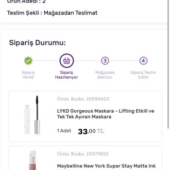 Gratis Mağazadan Teslimat Sorunu