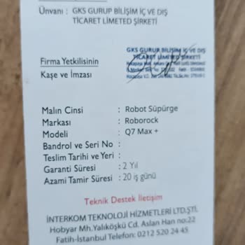 Roborock Firması Tarafından Mağdur Oldum