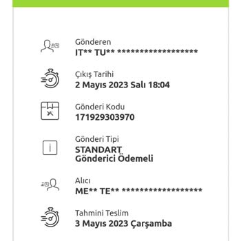 Bershka Kargo Elime Ulaşmadı