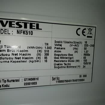 Vestel Nfk510 Buzdolabı Sürekli Arızalandı
