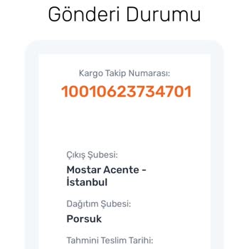 Sürat Kargo Mostar Şube Paketimi Teslim Etmiyor