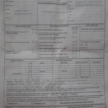 Samsung UE50TU8000UXTK Televizyon Panel Arızası