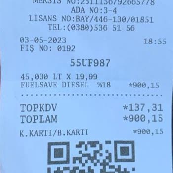 Shell Den Alınan Yakıt