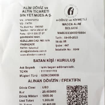 Alim Döviz Fındıkzade Müşterileri İle Dalga Geçer Gibi Muhatap Oluyor