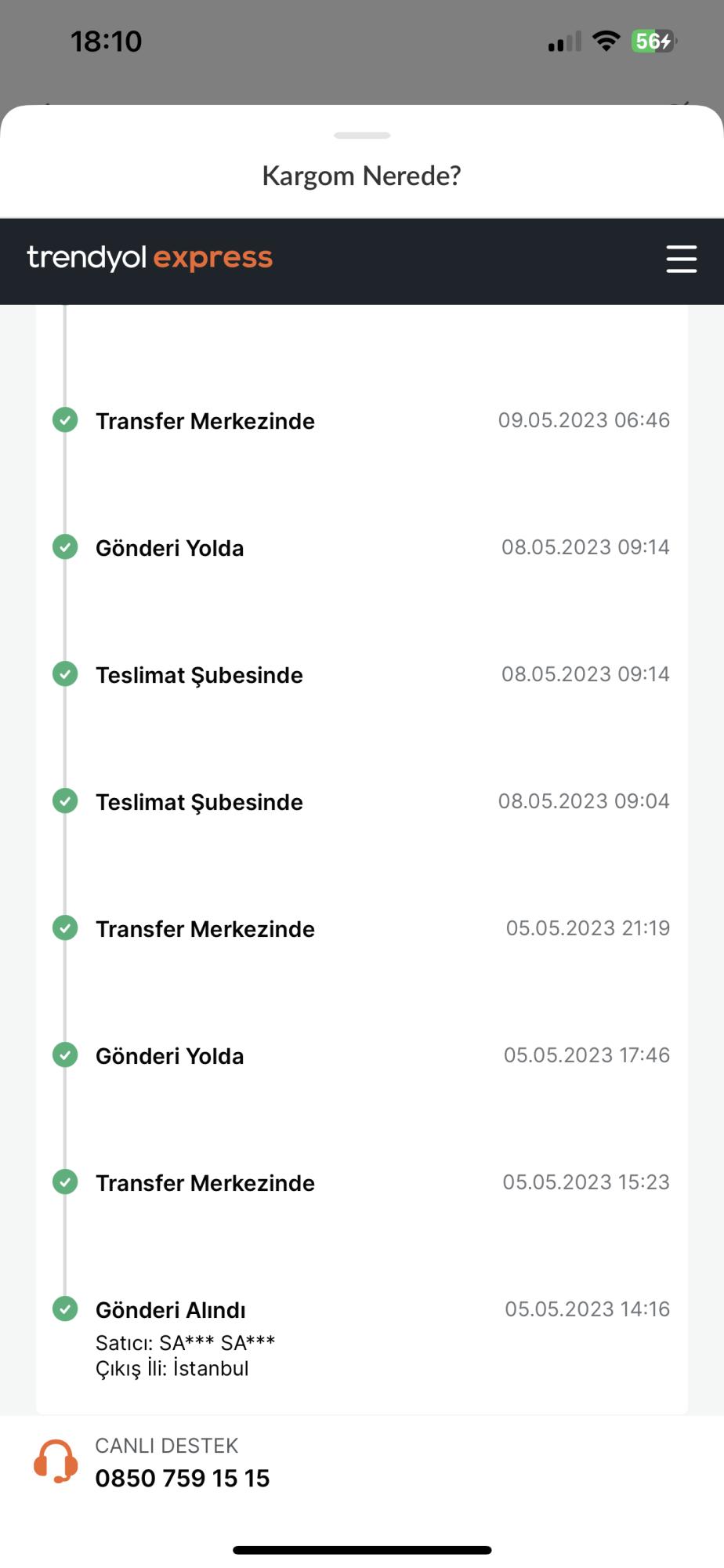 Trendyol Express Kargo Şubeleri Geziyor Şikayetvar