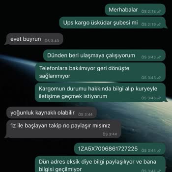 Apple Kılıf Siparişi İle İlgili UPS Sorunları