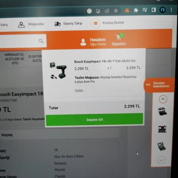 Koçtaş Ürün Tedarik Edilemiyor Bilgisi Veriyor. Ancak Ürün Satışta