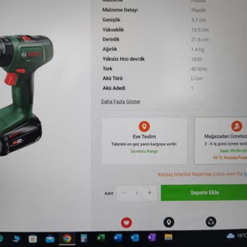 Koçtaş Ürün Tedarik Edilemiyor Bilgisi Veriyor. Ancak Ürün Satışta