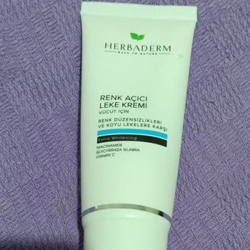 Herbaderm Leke Kremi Sivilce Benzeri Şeyler Oluşturdu