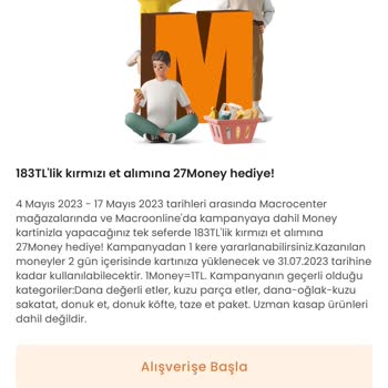 Migros Tbg Hediye Moneyler Hesabıma Yüklenmedi