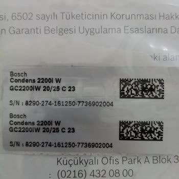 Bosch Kombi Çalışmadı. Bugün Aldığım Kombi Çalışmadı.