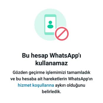 WhatsApp Numaramı Engelledi