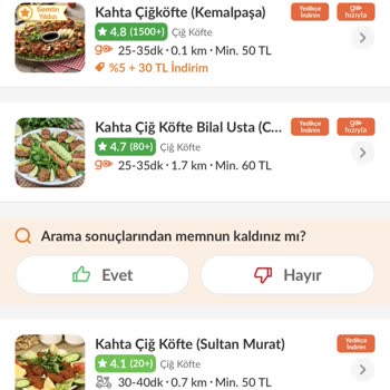 Trendyol Yemek Restoran Görünürlüğüm Kapandı