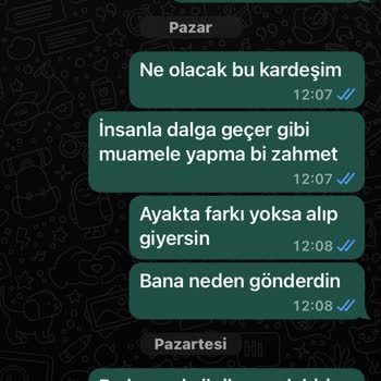 PestegroShoes (Instagram) Ürün Kötü Ve İade Değişim Yok