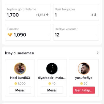 TikTok Canlı Yayın Hediyelerim Bakiyeme Yansımıyor