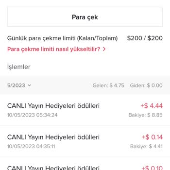 TikTok Canlın Yayın Hediyelerim Bakiyemde Yok