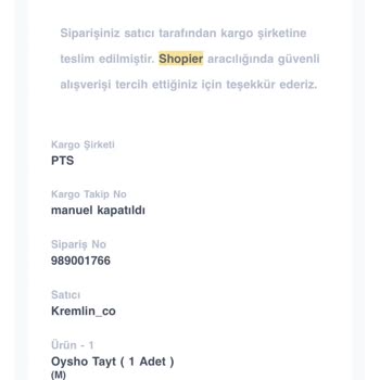 Kremlin.co / Kremlin_co Yanlış Ürün