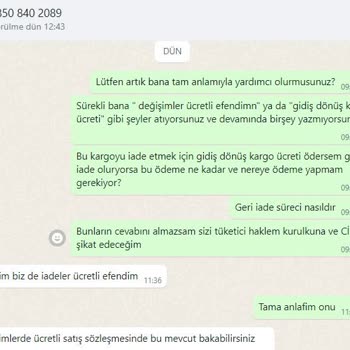 Hoppibebe Geri İade Hakkında Bilgi Vermiyorlar